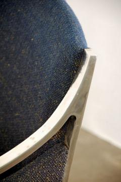 Pair of Elegant 1970s Chrome Armchairs - 953484