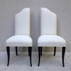 Pair of Elegant Hollywood Regency Side Chairs - 95256