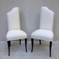 Pair of Elegant Hollywood Regency Side Chairs - 95257