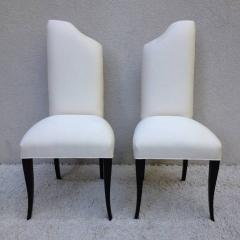 Pair of Elegant Hollywood Regency Side Chairs - 95258