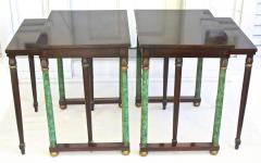 Pair of Empire Revival Nesting End Tables - 1836622