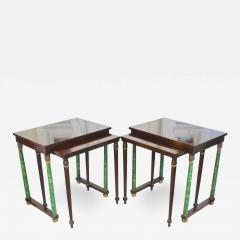 Pair of Empire Revival Nesting End Tables - 1839917