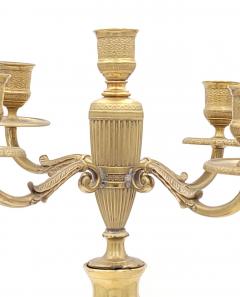 Pair of Empire Style Candelabras circa 1890 - 3522934