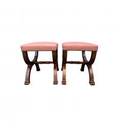 Pair of Empire Style Mahogany Benches - 3738840