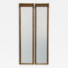 Pair of English 19th Century Giltwood Mirrors - 2899071