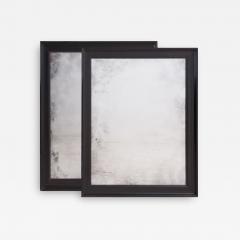 Pair of English 20th Century Ebonized Mirrors - 1864189