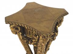 Pair of English Adam Gilt Ram Pedestals - 1437113