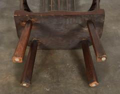 Pair of English Arts Crafts Windsor Armchairs c 1900 - 4598673