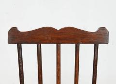 Pair of English Arts Crafts Windsor Armchairs c 1900 - 4598682
