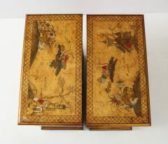 Pair of English Chinoiserie Chests - 1262336