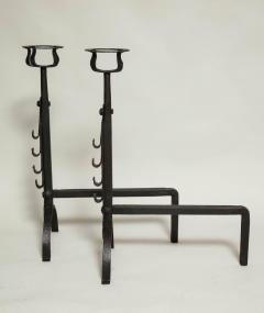 Pair of English Cotswold School Andirons - 664068