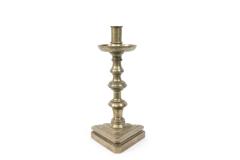 Pair of English Country Pewter Candlesticks - 4321666