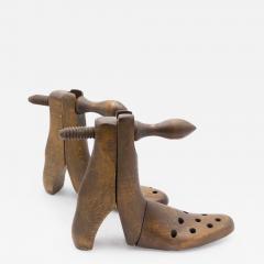 Pair of English Country Pine Boot Shoe Trees - 4721012