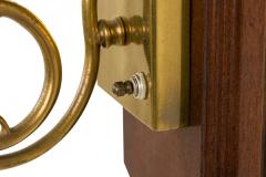 Pair of English Country Style Tole and Brass Mounted Sconces - 4666596