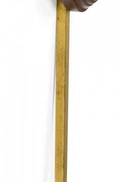Pair of English Country Style Tole and Brass Mounted Sconces - 4666598