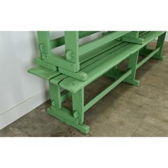 Pair of English Double Wide Garden Benches - 3696921