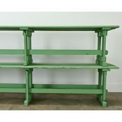 Pair of English Double Wide Garden Benches - 3696931