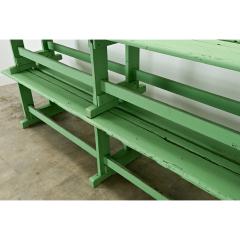 Pair of English Double Wide Garden Benches - 3697013