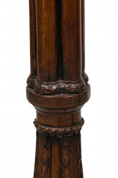 Pair of English George II Style Mahogany pedestals - 4655998