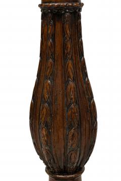 Pair of English George II Style Mahogany pedestals - 4655999