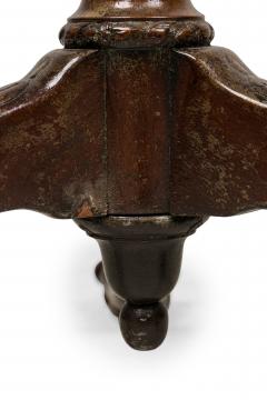 Pair of English George II Style Mahogany pedestals - 4656001