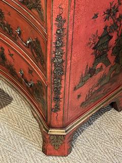 Pair of English George II Style Red Japanned Chests - 2990601