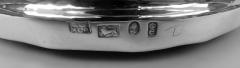 Pair of English Georgian Regency Sterling Silver Wine Coasters 1828 - 4537244