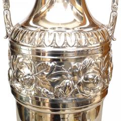 Pair of English Georgian Silver Plated Vases - 4322496