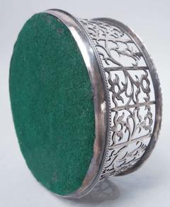 Pair of English Georgian Sterling Silver Wine Coasters 1768 - 4424769