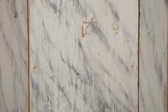 Pair of English Neoclassical Antique Faux Marble Painted Pine Columns - 4501643