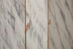 Pair of English Neoclassical Antique Faux Marble Painted Pine Columns - 4501646