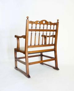 Pair of English North Country Drunkards Arm Chairs - 2027732