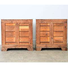 Pair of English Painted Pine File Drawers - 4798115