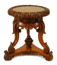 Pair of English Regency Anglo Indian Rosewood Taborets - 4631696