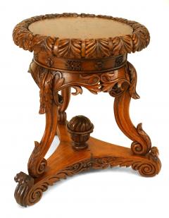 Pair of English Regency Anglo Indian Rosewood Taborets - 4631697