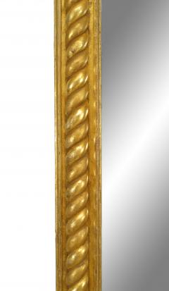 Pair of English Regency Gilt Wall Mirrors with Cornices - 1399526