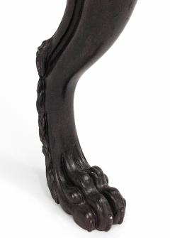 Pair of English Regency Lion Leg Console Tables - 4628556