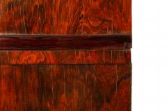 Pair of English Regency Rosewood Bookcase Cabinets att John McLean c 1820 - 4738944