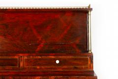 Pair of English Regency Rosewood Bookcase Cabinets att John McLean c 1820 - 4738948
