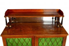 Pair of English Regency Rosewood Chiffoniers Cabinets Bookcases ca 1810 - 4416673
