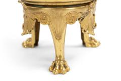Pair of English Regency Style Bronze Dore Table Lamps - 4630626