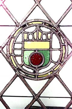 Pair of English Renaissance Revival Leaded Glass Windows - 4651972