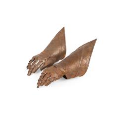 Pair of English Renaissance Style Armor Gauntlet Gloves - 4709364
