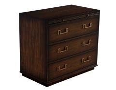 Pair of English Traditional Style Mahogany Nightstand Chests - 2659968