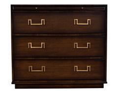 Pair of English Traditional Style Mahogany Nightstand Chests - 2659974