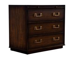 Pair of English Traditional Style Mahogany Nightstand Chests - 2659975