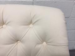 Pair of English Tufted Edwardian Style Lounge Chairs - 436567