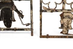 Pair of English Victorian Gothic Iron Gates - 4651968