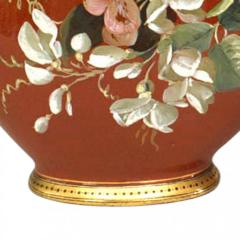 Pair of English Victorian Minton Porcelain Vases - 4661022