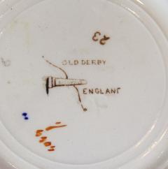 Pair of English Victorian Old Derby Porcelain Bowls - 4665796